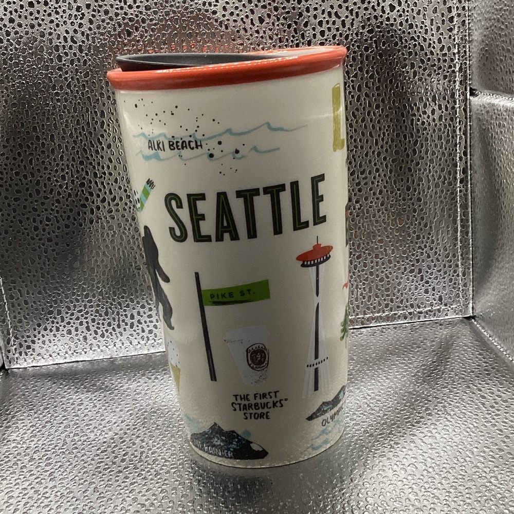 Starbucks , Seattle Themed Travel Mug